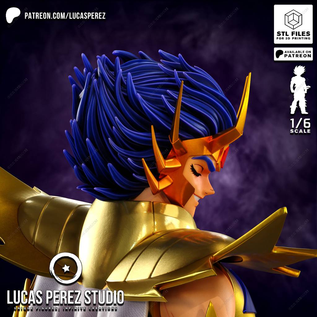 P站图纸印象馆 Lucas Perez 圣斗士星矢 巨蟹座 迪斯马斯克 Lucas Perez 圣斗士星矢 巨蟹座 迪斯马斯克