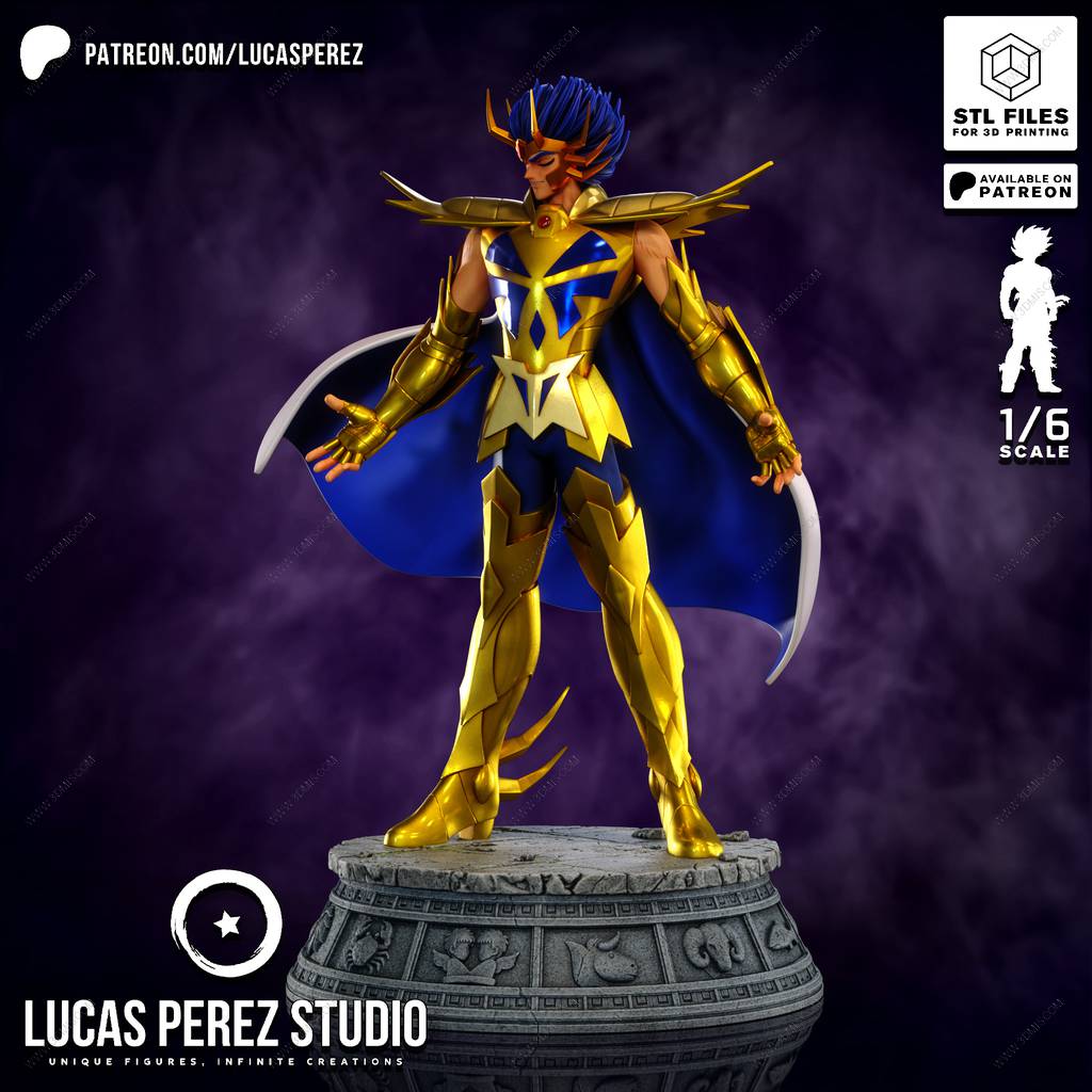 P站图纸印象馆 Lucas Perez 圣斗士星矢 巨蟹座 迪斯马斯克 Lucas Perez 圣斗士星矢 巨蟹座 迪斯马斯克