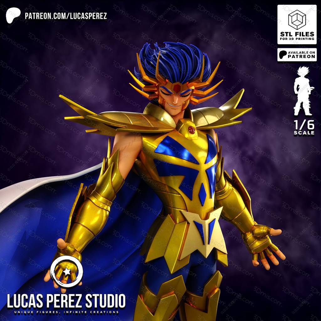 P站图纸印象馆 Lucas Perez 圣斗士星矢 巨蟹座 迪斯马斯克 Lucas Perez 圣斗士星矢 巨蟹座 迪斯马斯克