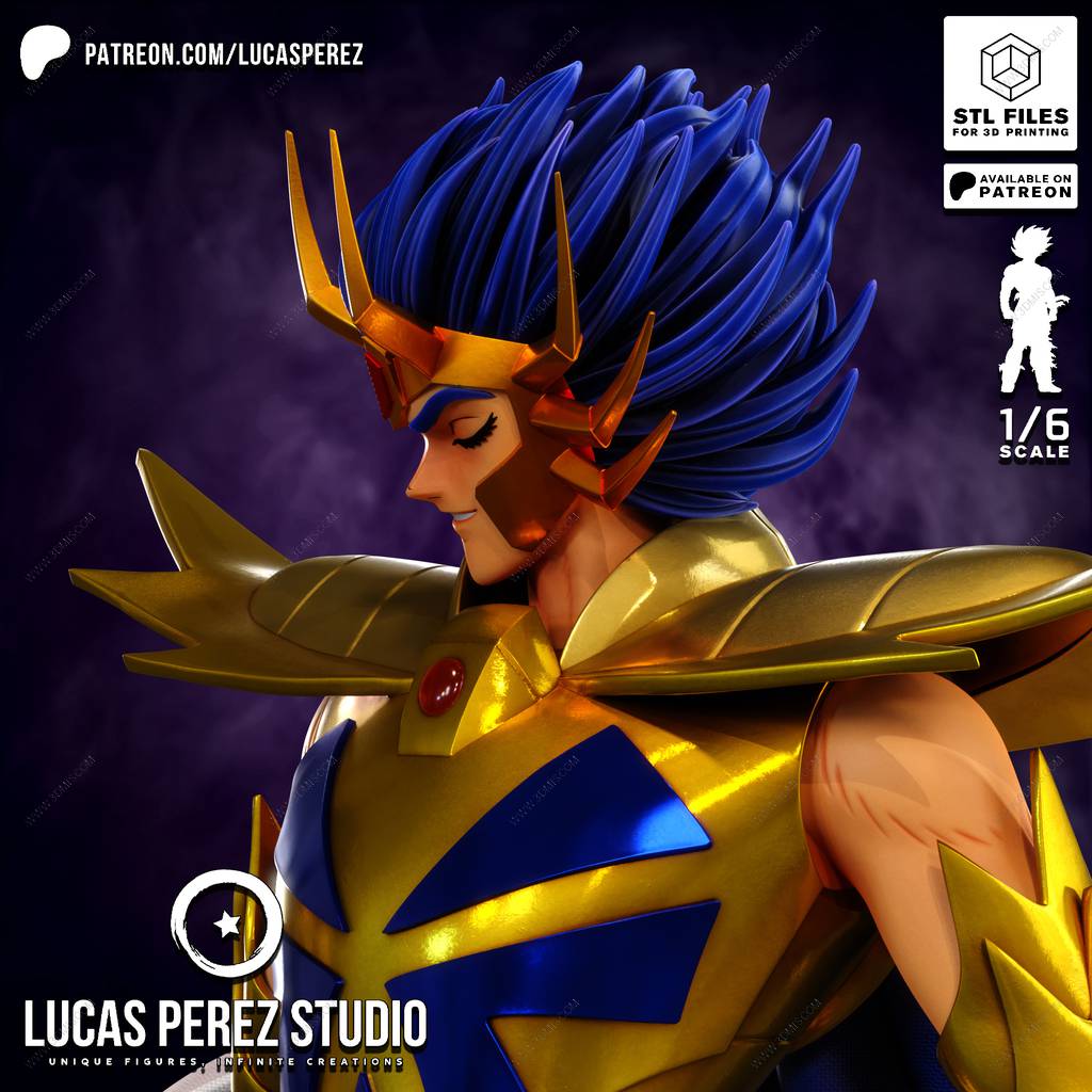 P站图纸印象馆 Lucas Perez 圣斗士星矢 巨蟹座 迪斯马斯克 Lucas Perez 圣斗士星矢 巨蟹座 迪斯马斯克