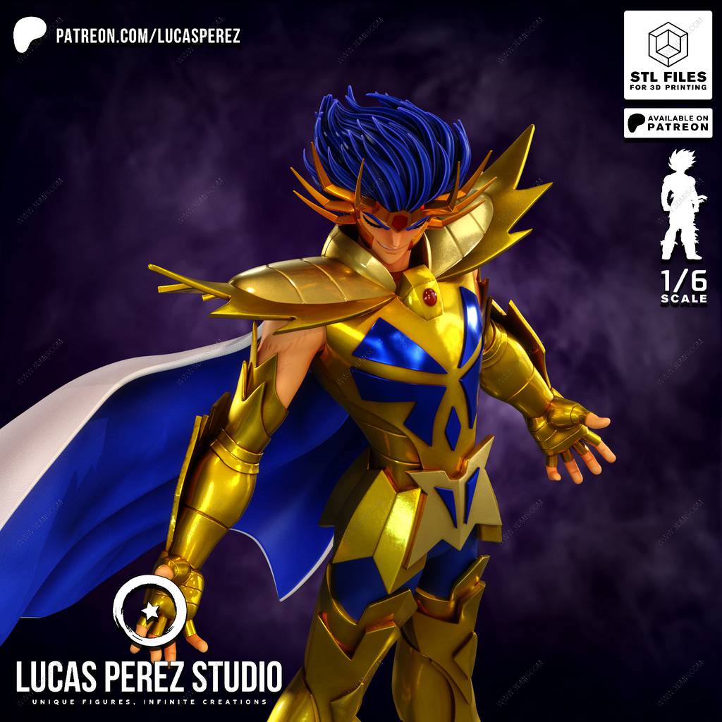 P站图纸印象馆 Lucas Perez 圣斗士星矢 巨蟹座 迪斯马斯克 Lucas Perez 圣斗士星矢 巨蟹座 迪斯马斯克