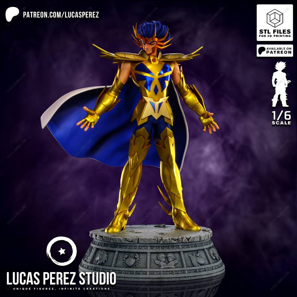 P站图纸印象馆 Lucas Perez 圣斗士星矢 巨蟹座 迪斯马斯克 Lucas Perez 圣斗士星矢 巨蟹座 迪斯马斯克