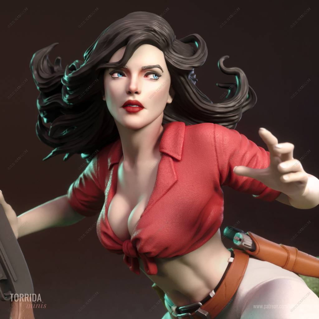 P站图纸印象馆 Torrida 恐龙快打 汉娜·邓迪 Torrida 恐龙快打 汉娜·邓迪