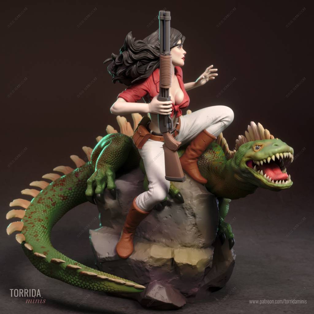 P站图纸印象馆 Torrida 恐龙快打 汉娜·邓迪 Torrida 恐龙快打 汉娜·邓迪