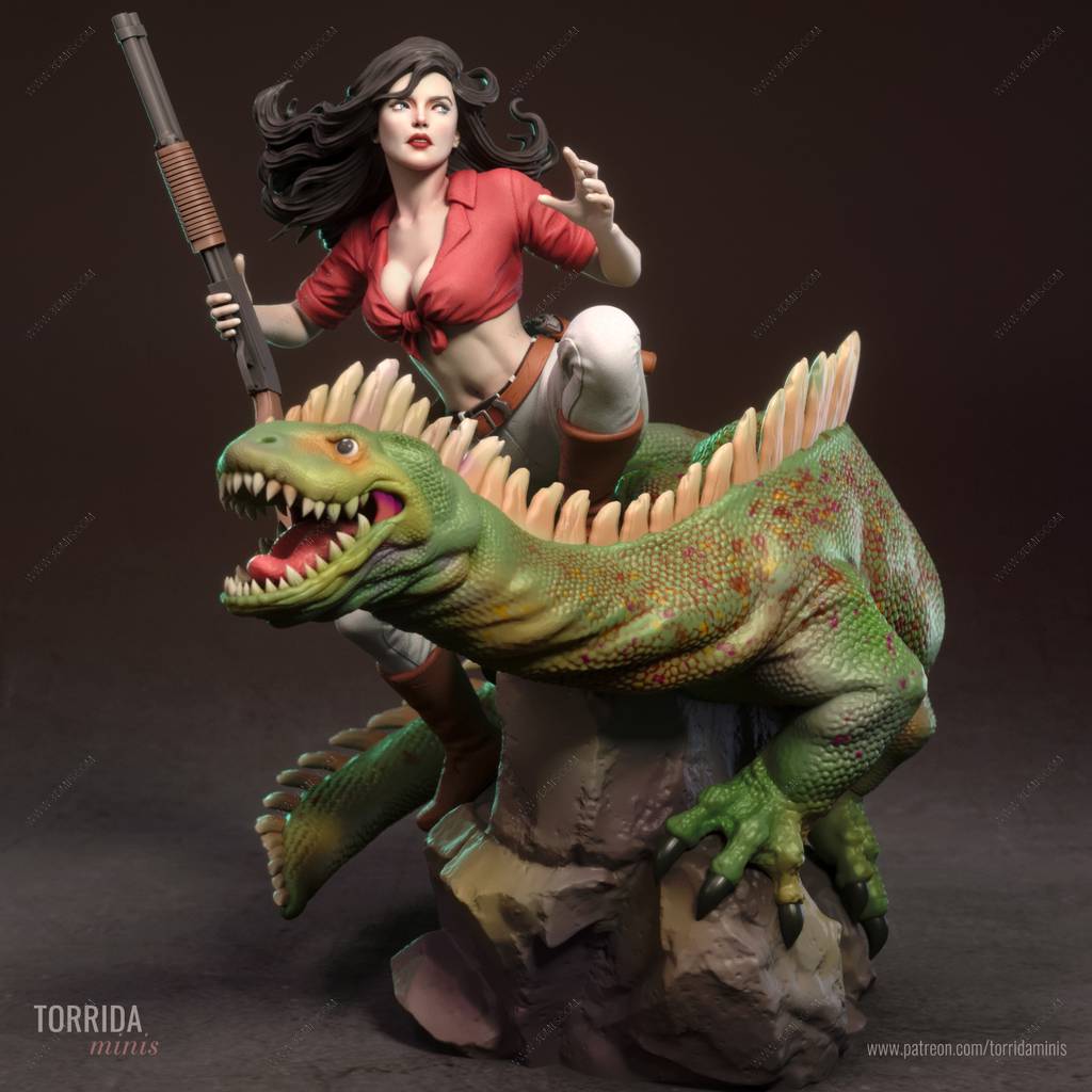 P站图纸印象馆 Torrida 恐龙快打 汉娜·邓迪 Torrida 恐龙快打 汉娜·邓迪