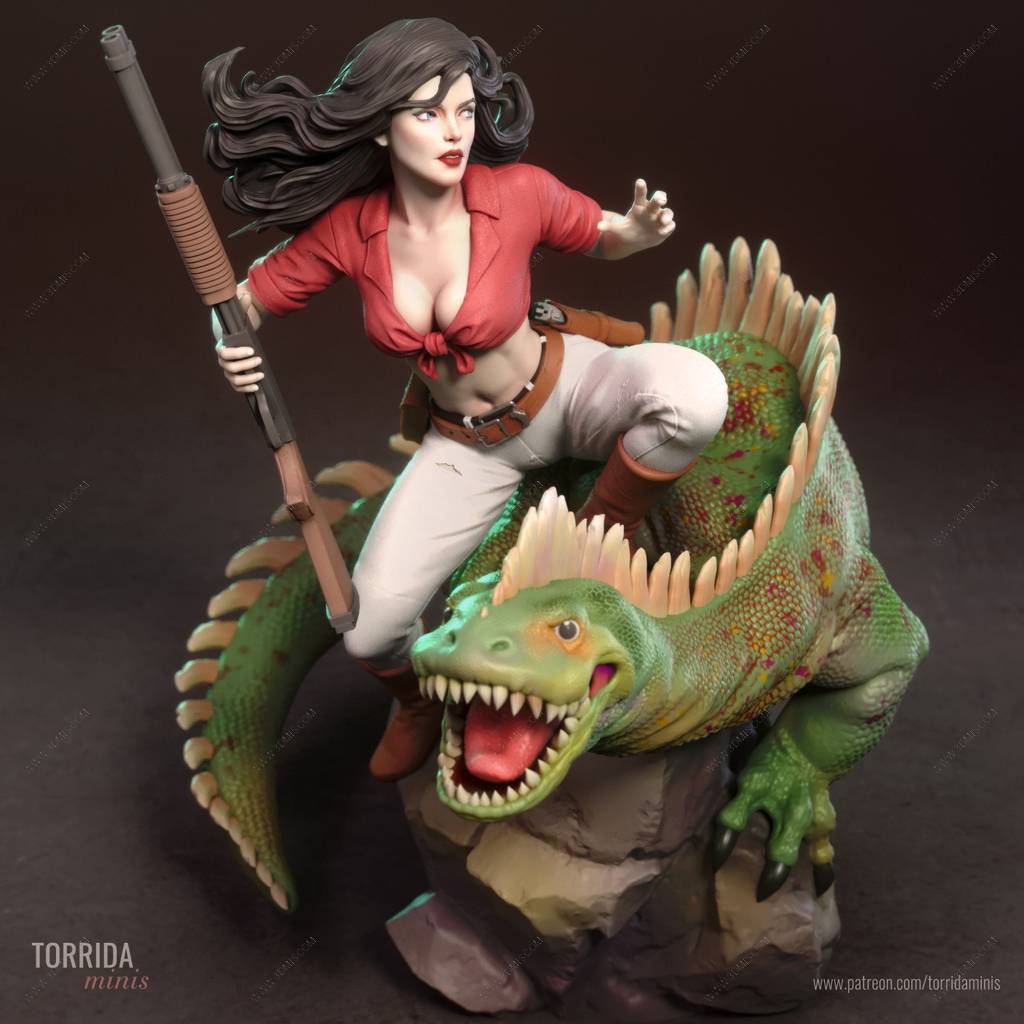 P站图纸印象馆 Torrida 恐龙快打 汉娜·邓迪 Torrida 恐龙快打 汉娜·邓迪