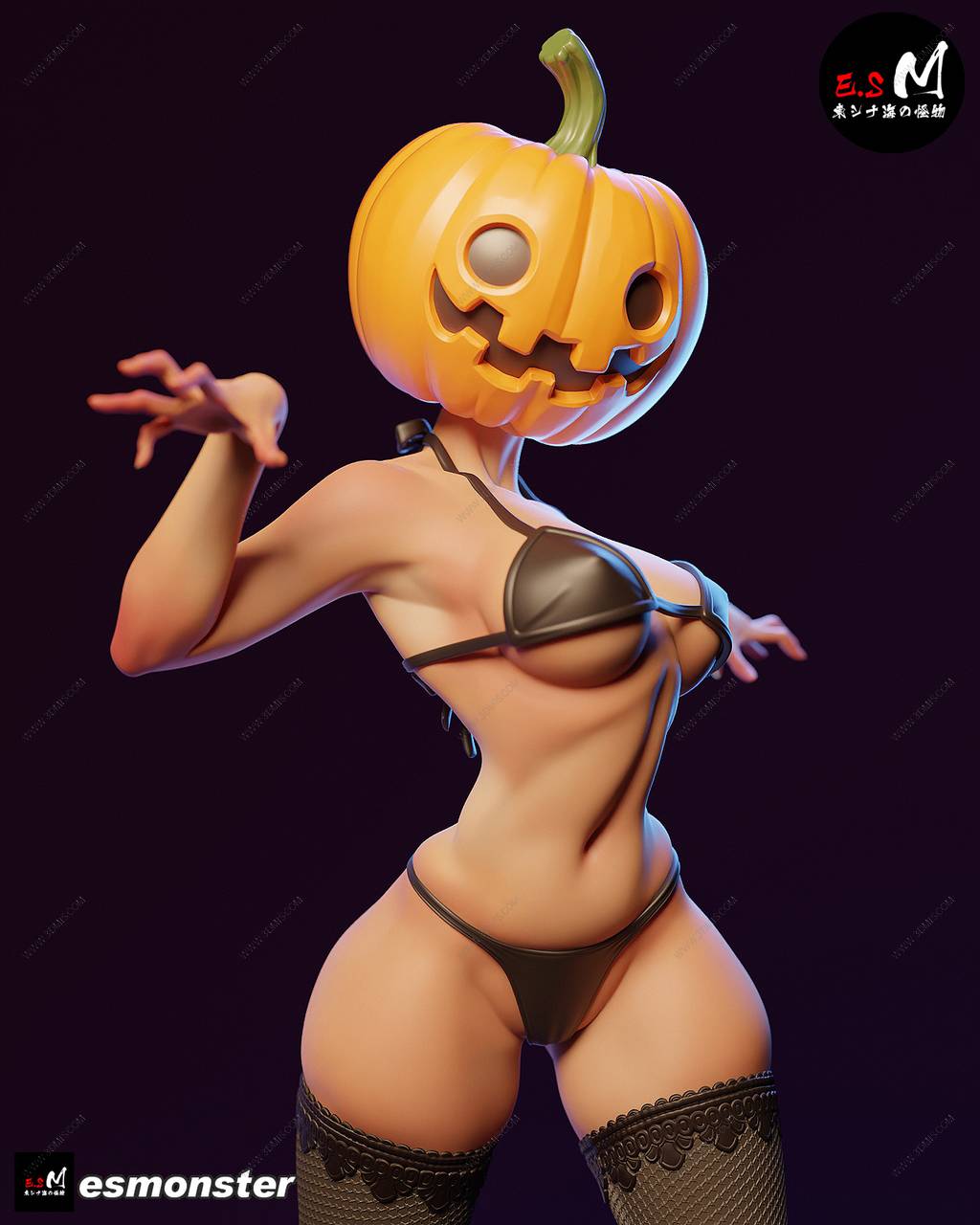 P站图纸印象馆 ESMonster 南瓜夫人 ESMonster 南瓜夫人