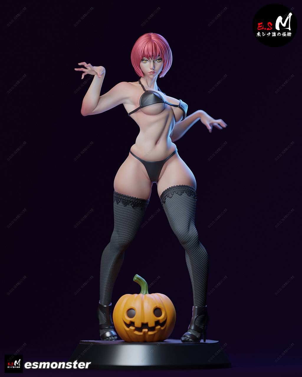 P站图纸印象馆 ESMonster 南瓜夫人 ESMonster 南瓜夫人