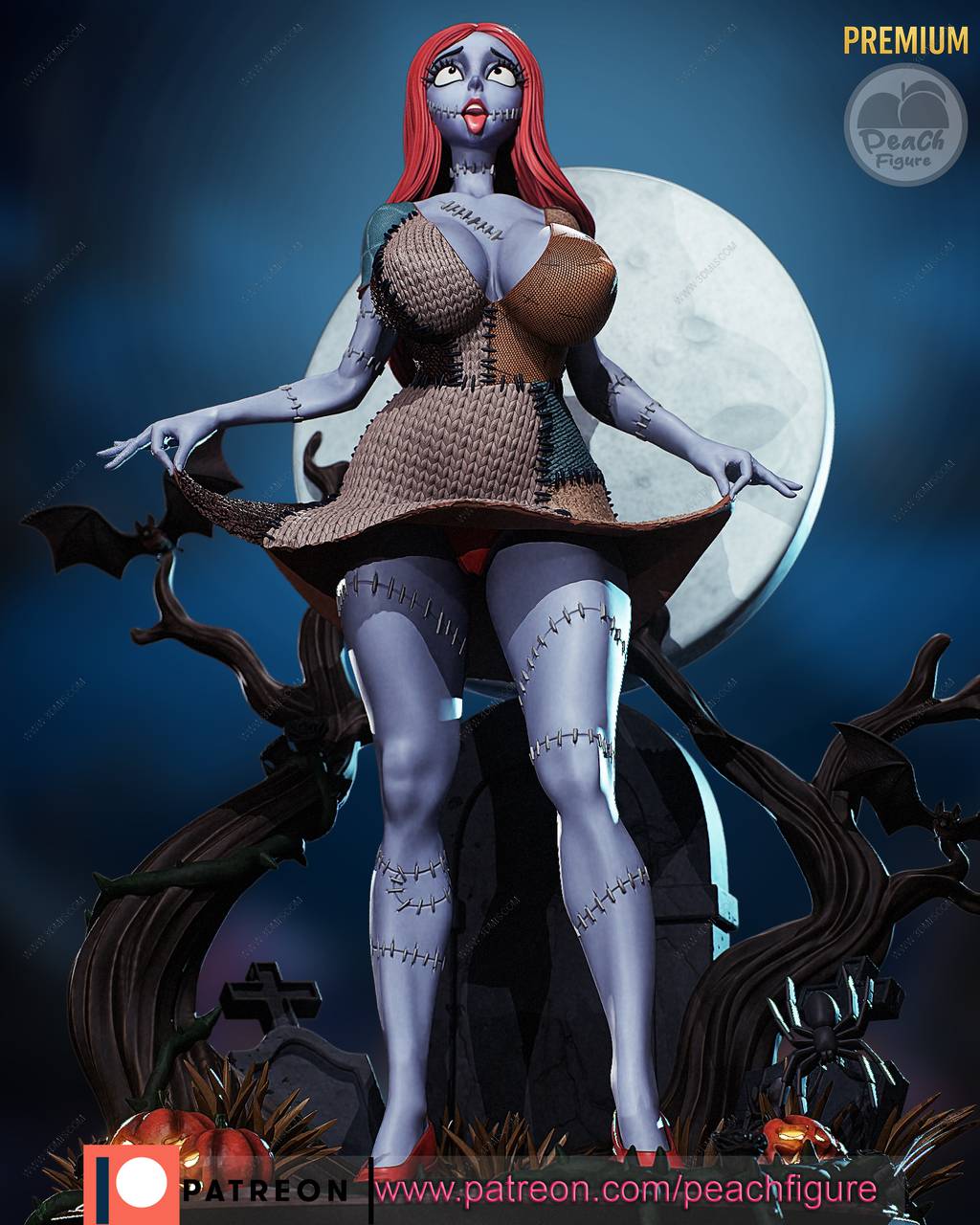 P站图纸印象馆 Peach Figure 圣诞夜惊魂 莎莉 Peach Figure 圣诞夜惊魂 莎莉