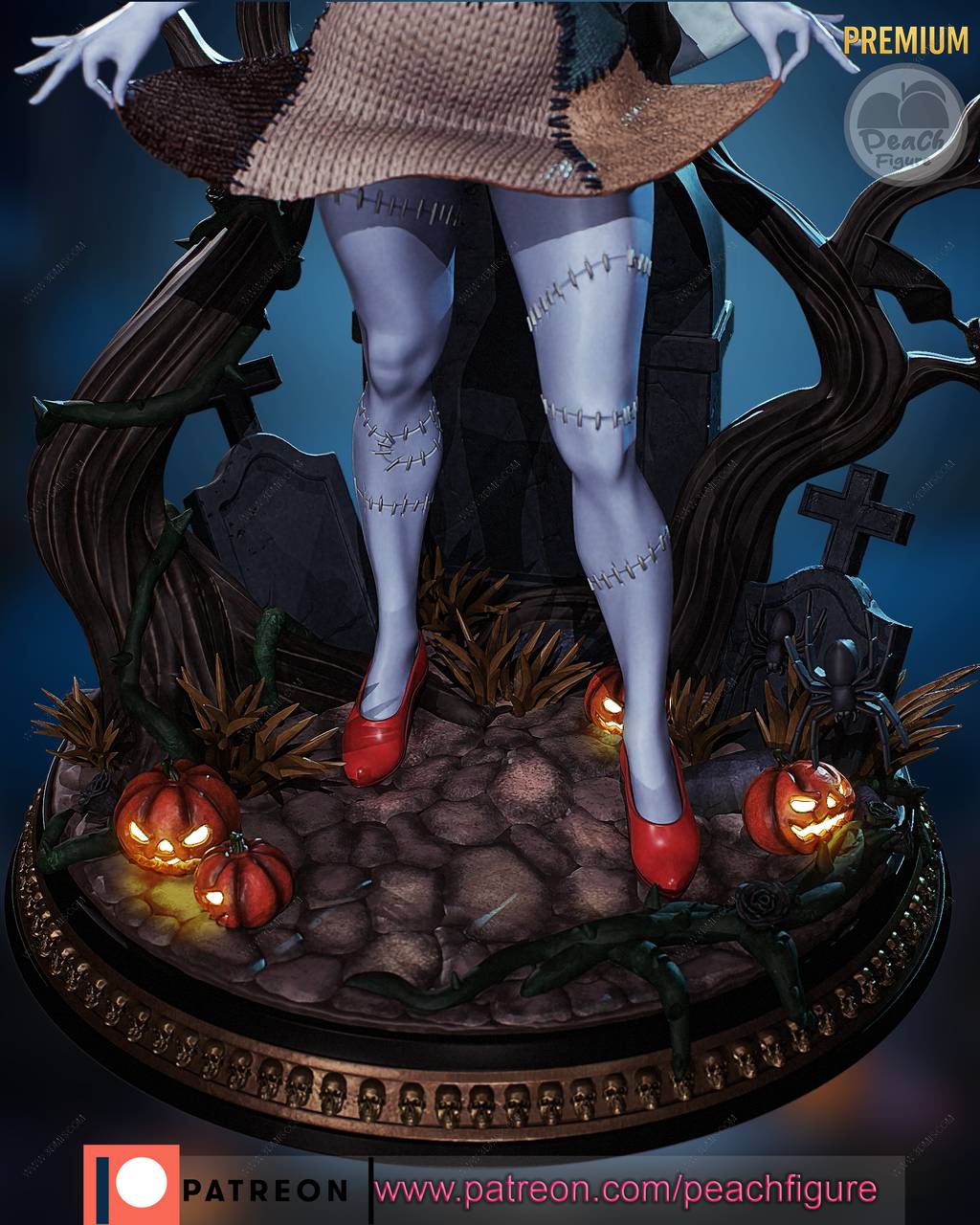 P站图纸印象馆 Peach Figure 圣诞夜惊魂 莎莉 Peach Figure 圣诞夜惊魂 莎莉