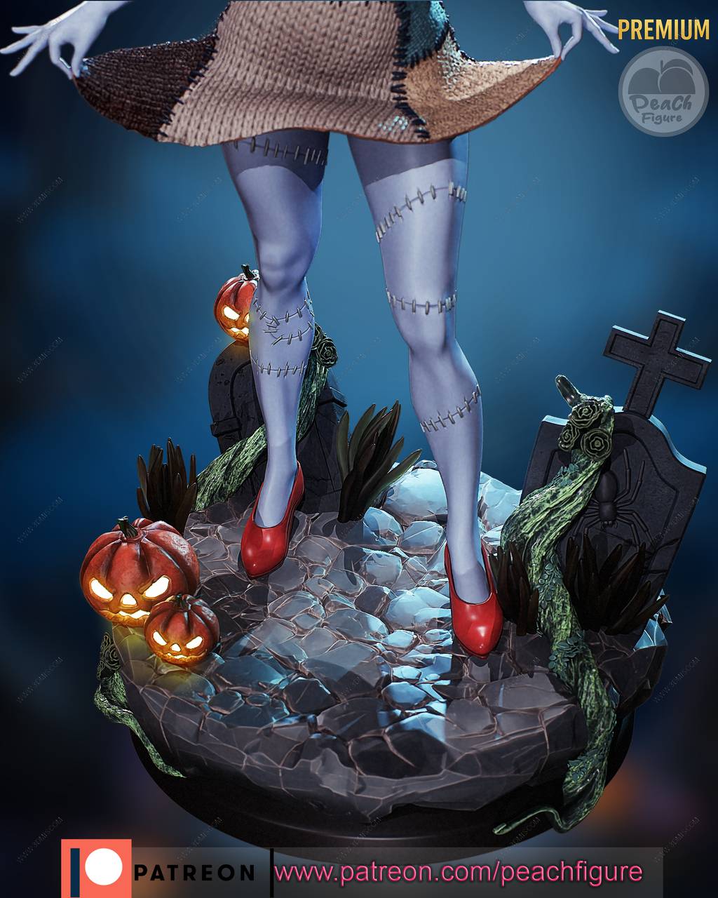 P站图纸印象馆 Peach Figure 圣诞夜惊魂 莎莉 Peach Figure 圣诞夜惊魂 莎莉