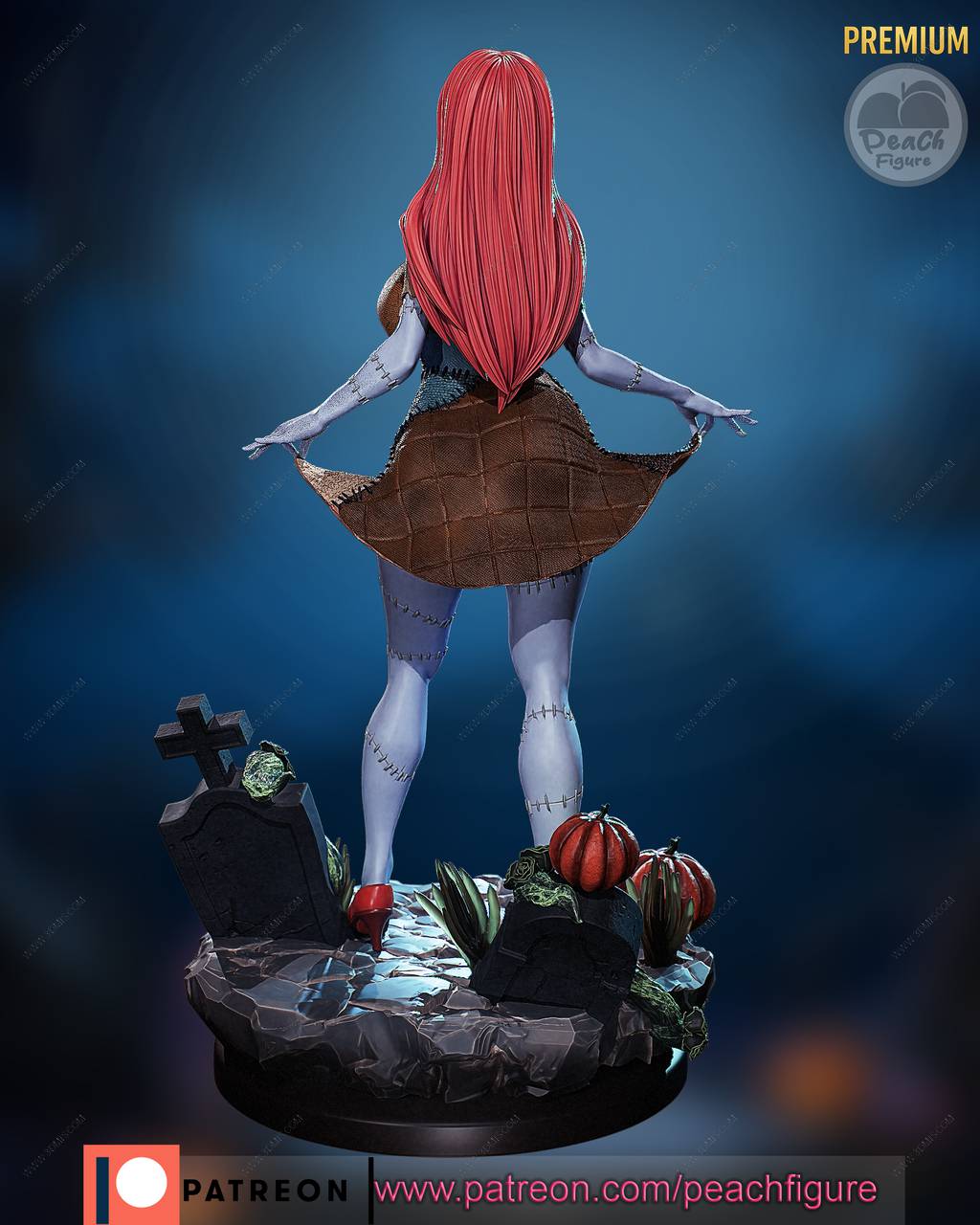 P站图纸印象馆 Peach Figure 圣诞夜惊魂 莎莉 Peach Figure 圣诞夜惊魂 莎莉