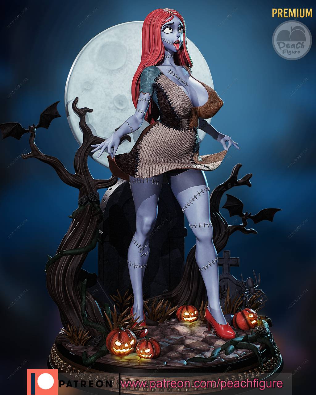 P站图纸印象馆 Peach Figure 圣诞夜惊魂 莎莉 Peach Figure 圣诞夜惊魂 莎莉