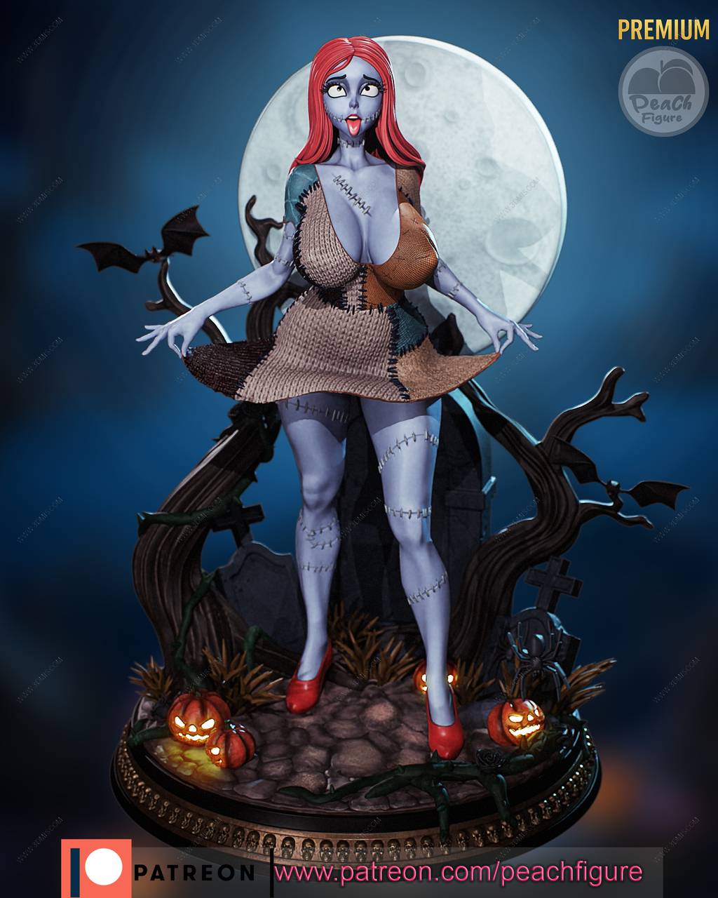 P站图纸印象馆 Peach Figure 圣诞夜惊魂 莎莉 Peach Figure 圣诞夜惊魂 莎莉