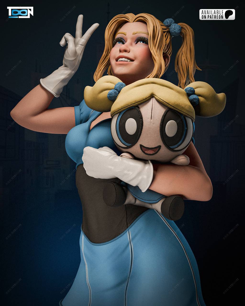 P站图纸印象馆 Toon Studios 飞天小女警 泡泡 Toon Studios 飞天小女警 泡泡