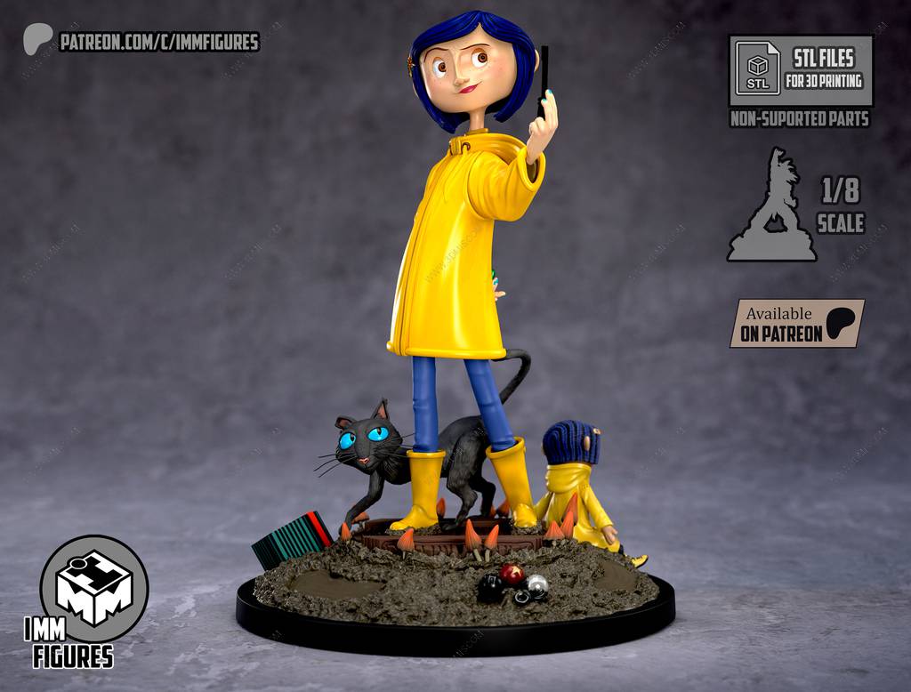 P站图纸印象馆 鬼妈妈 卡罗琳·琼斯 鬼妈妈 卡罗琳·琼斯