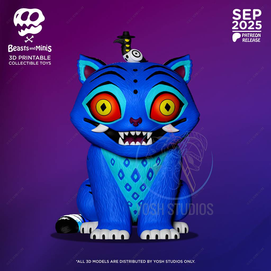 P站图纸印象馆 Yosh 猎魔女团 呆萌虎 Yosh 猎魔女团 呆萌虎