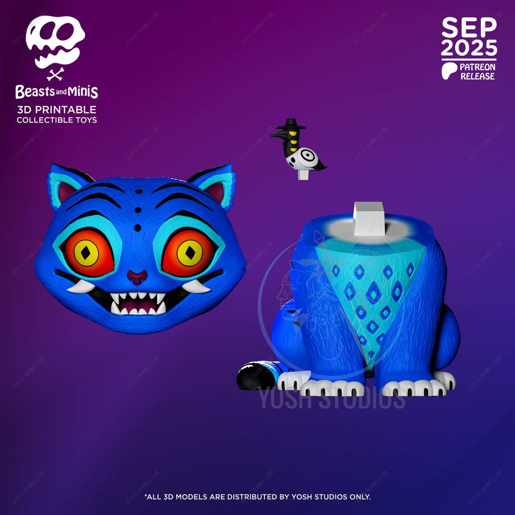 P站图纸印象馆 Yosh 猎魔女团 呆萌虎 Yosh 猎魔女团 呆萌虎