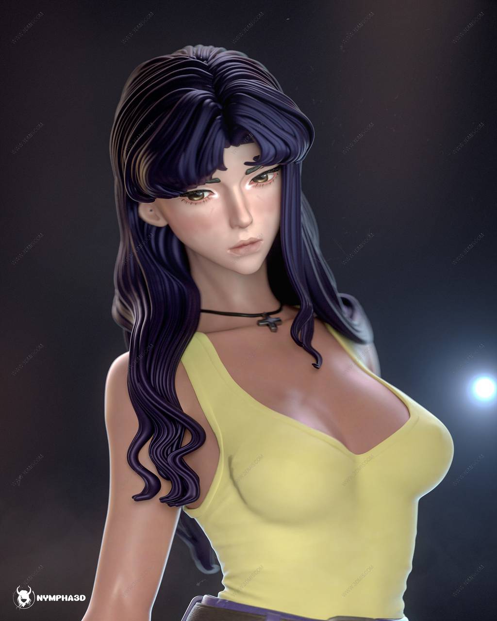 P站图纸印象馆 NYMPHA 3D 新世纪福音战士 葛城美里 NYMPHA 3D 新世纪福音战士 葛城美里