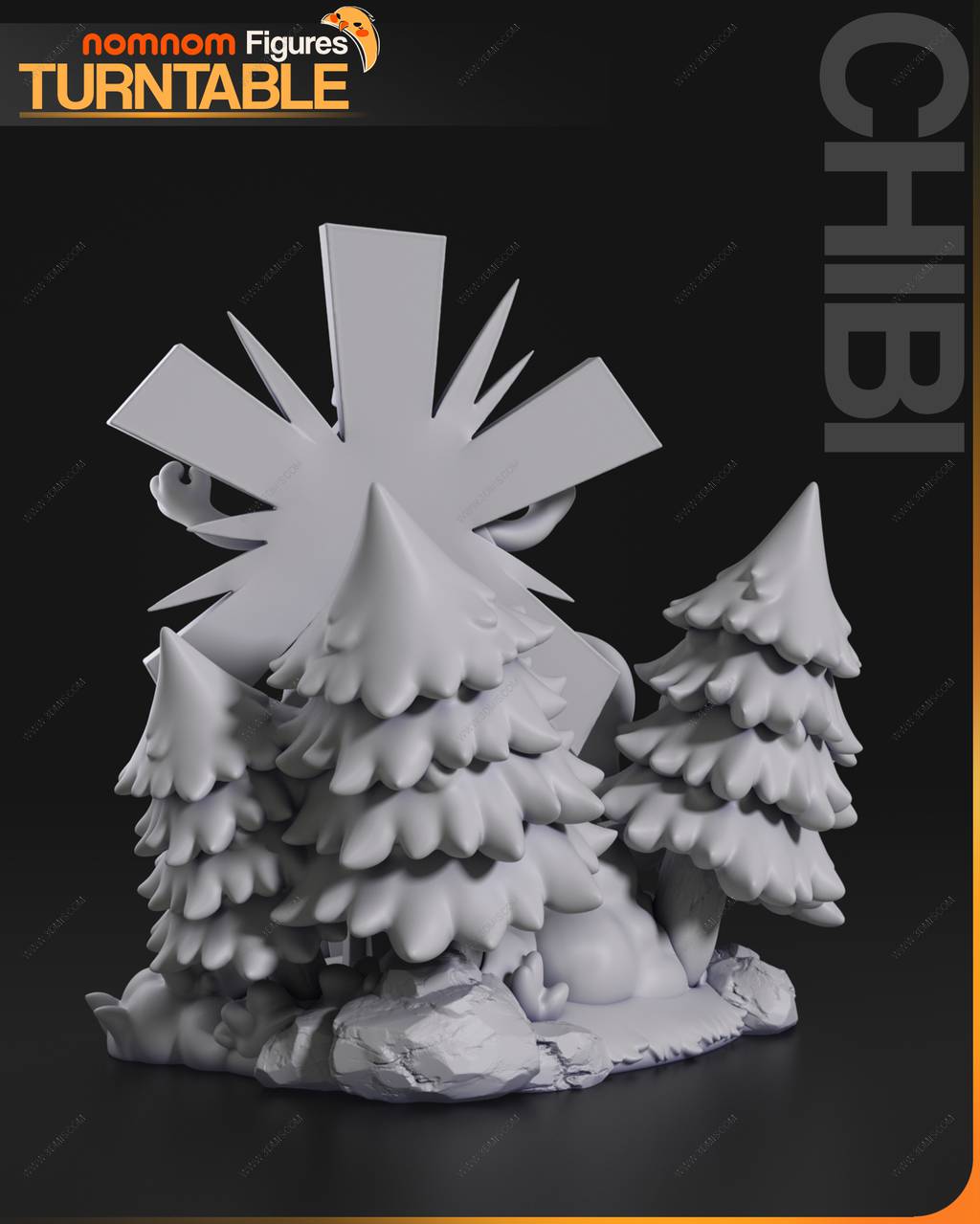 P站图纸印象馆 NomNom 怪诞小镇 比尔·赛弗 NomNom 怪诞小镇 比尔·赛弗