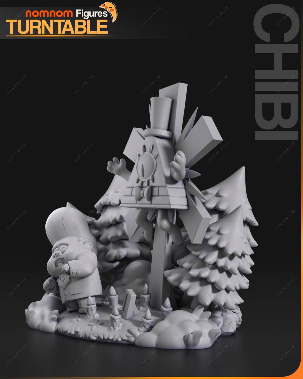 P站图纸印象馆 NomNom 怪诞小镇 比尔·赛弗 NomNom 怪诞小镇 比尔·赛弗