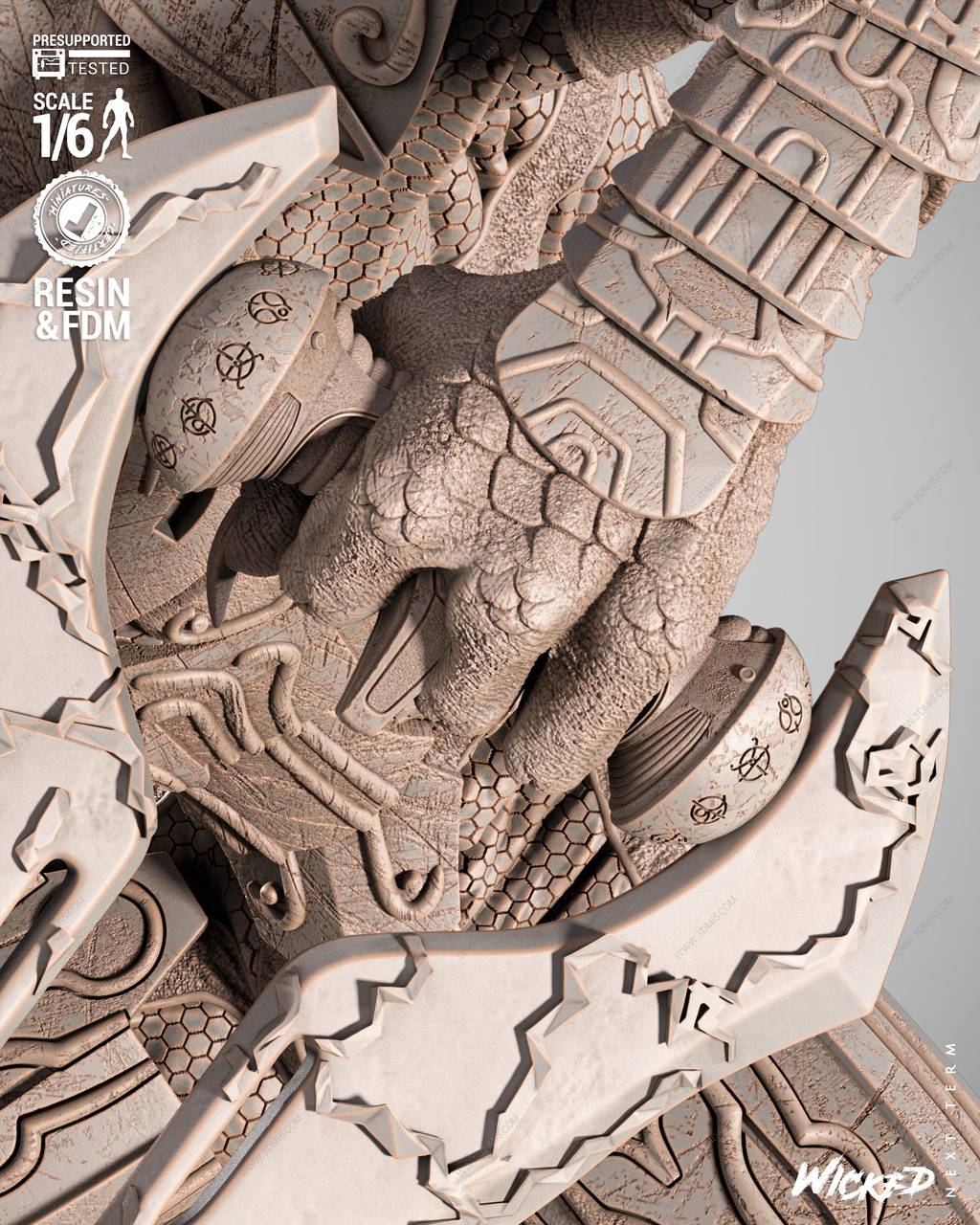 P站图纸印象馆 3DWicked 光环 仲裁者 3DWicked 光环 仲裁者