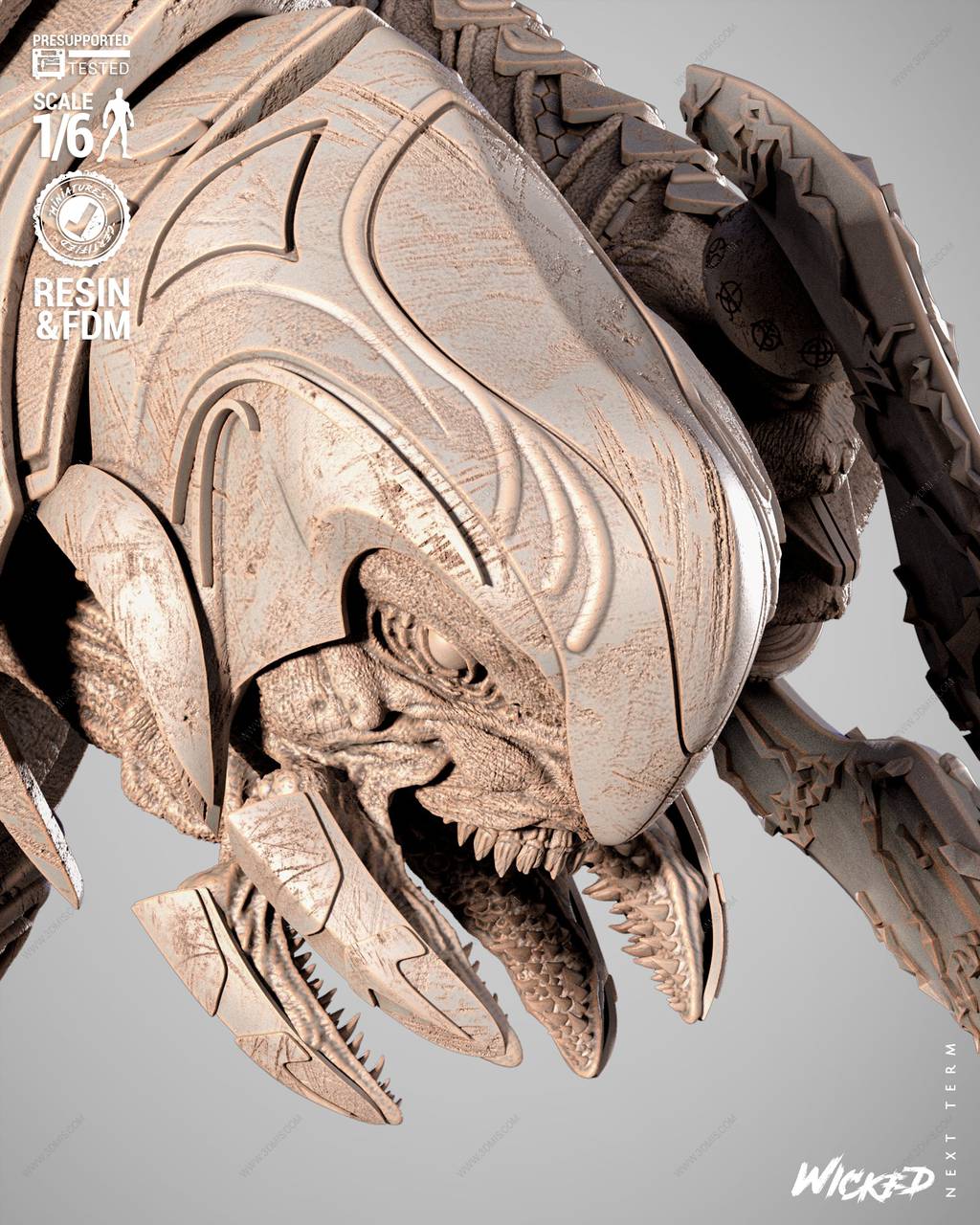 P站图纸印象馆 3DWicked 光环 仲裁者 3DWicked 光环 仲裁者