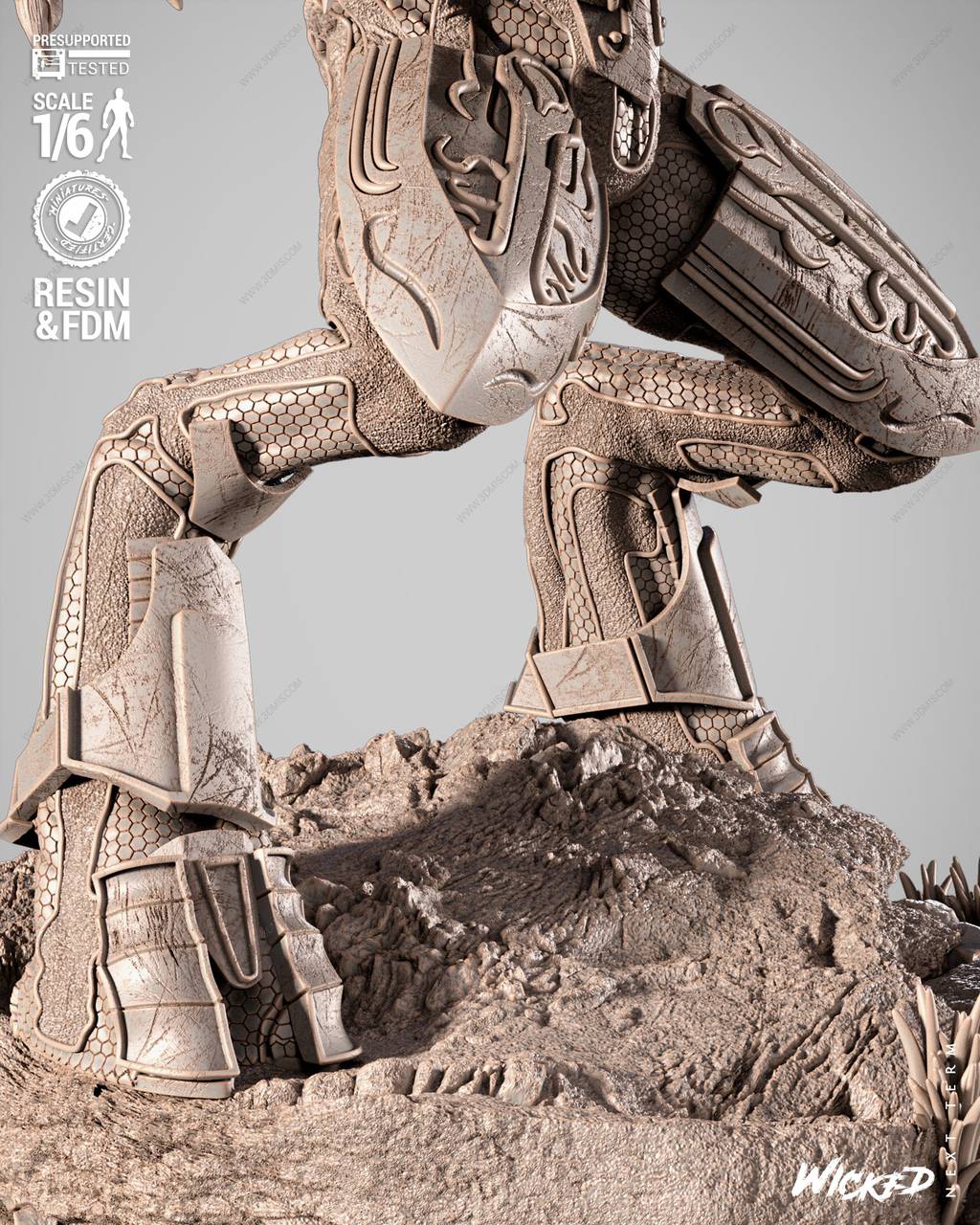 P站图纸印象馆 3DWicked 光环 仲裁者 3DWicked 光环 仲裁者