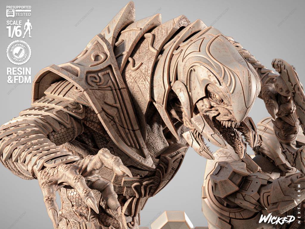 P站图纸印象馆 3DWicked 光环 仲裁者和士官长 3DWicked 光环 仲裁者和士官长