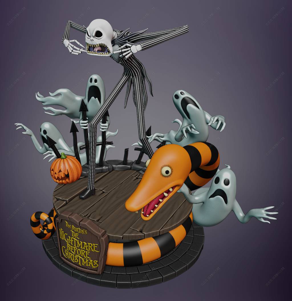 P站图纸印象馆 圣诞夜惊魂 杰克·斯凯灵顿 圣诞夜惊魂 杰克·斯凯灵顿