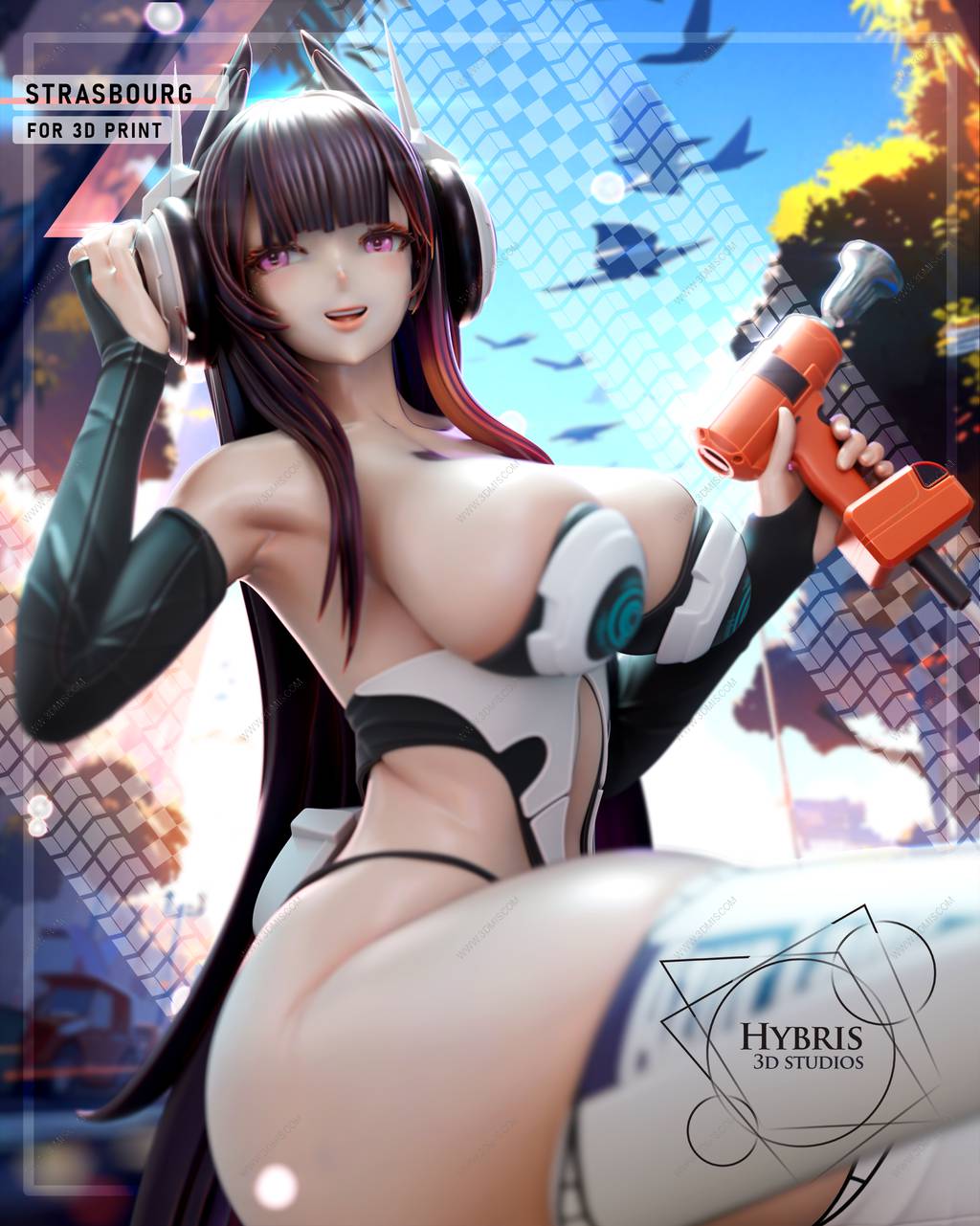 P站图纸印象馆 Hybris 碧蓝航线 斯特拉斯堡 Hybris 碧蓝航线 斯特拉斯堡