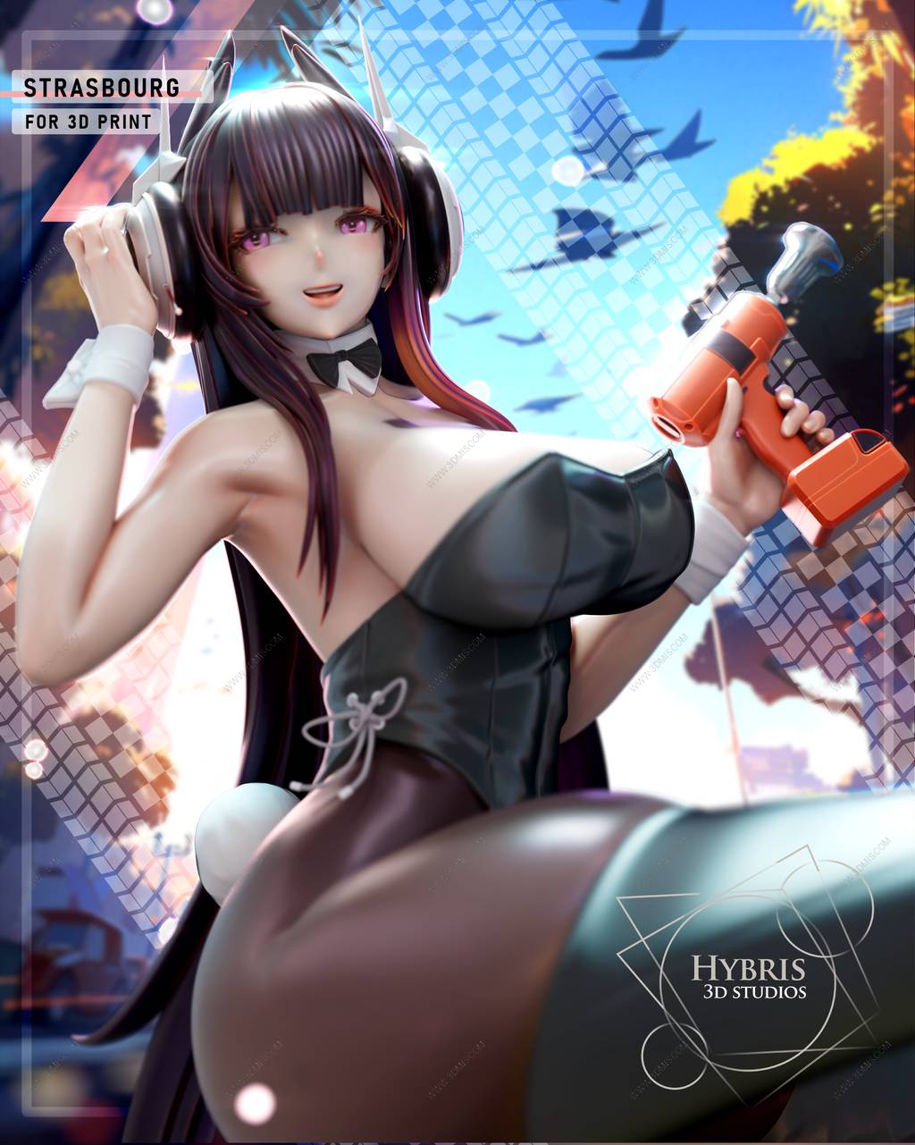 P站图纸印象馆 Hybris 碧蓝航线 斯特拉斯堡 Hybris 碧蓝航线 斯特拉斯堡