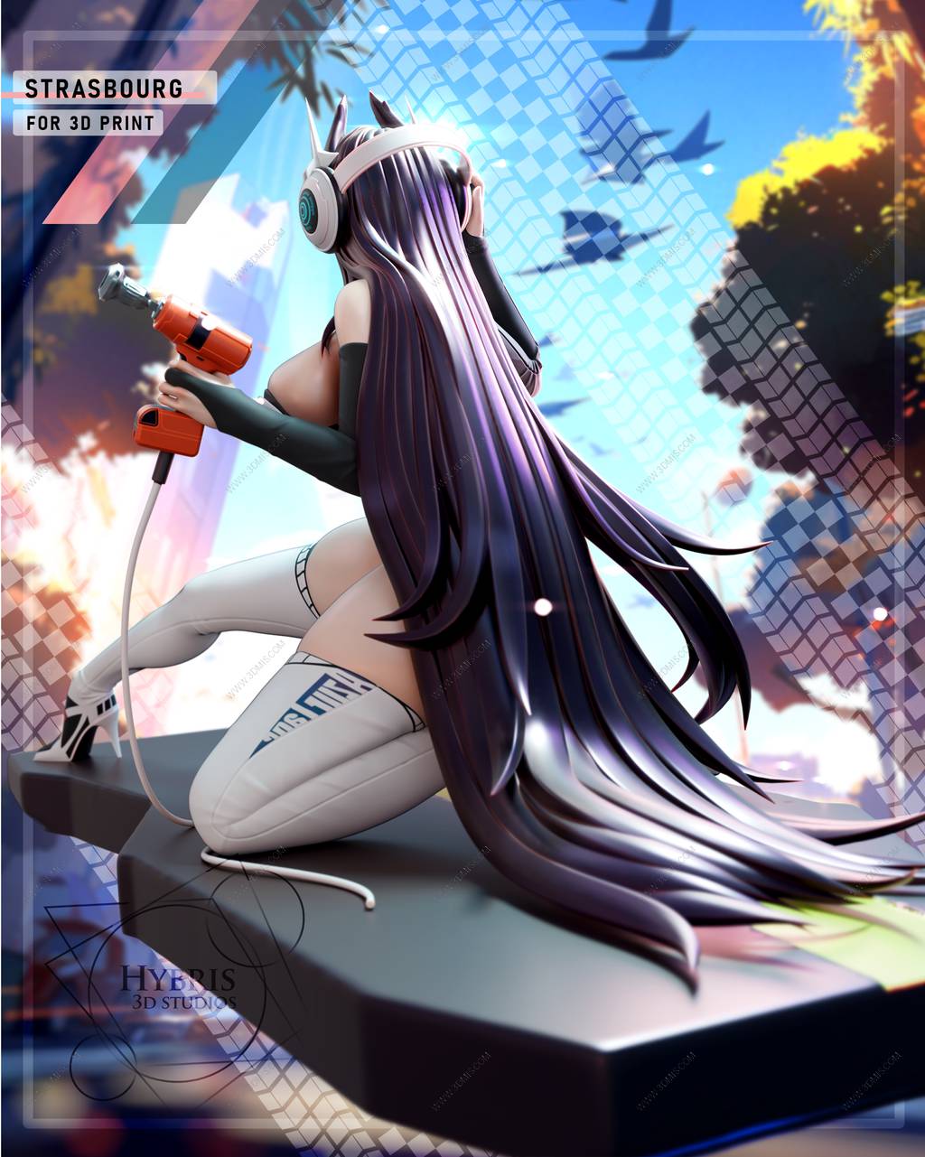 P站图纸印象馆 Hybris 碧蓝航线 斯特拉斯堡 Hybris 碧蓝航线 斯特拉斯堡