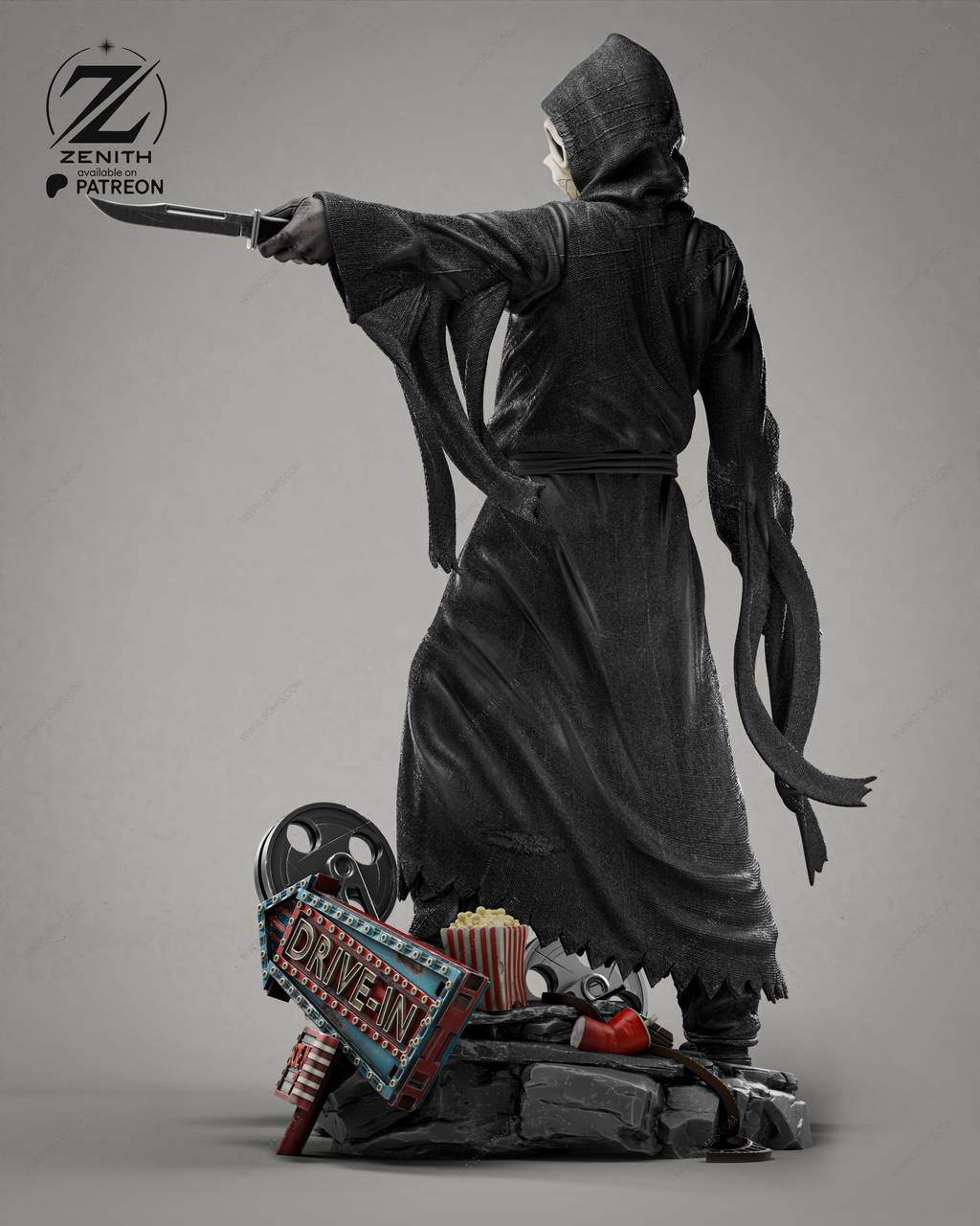 P站图纸印象馆 ZEZ STUDIOS 惊声尖叫 鬼脸 ZEZ STUDIOS 惊声尖叫 鬼脸