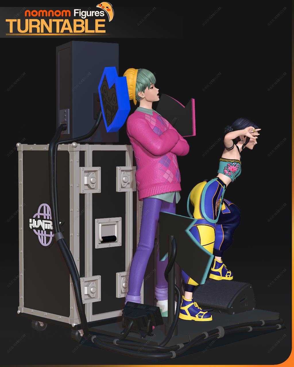 P站图纸印象馆 NomNom 猎魔女团 佐伊 NomNom 猎魔女团 佐伊