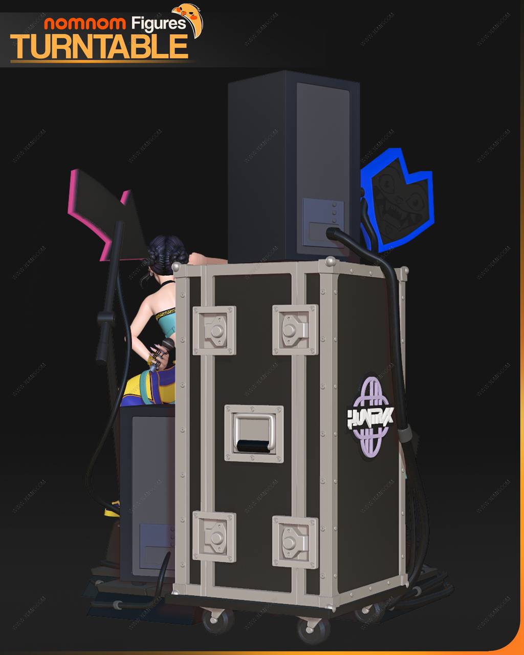 P站图纸印象馆 NomNom 猎魔女团 佐伊 NomNom 猎魔女团 佐伊