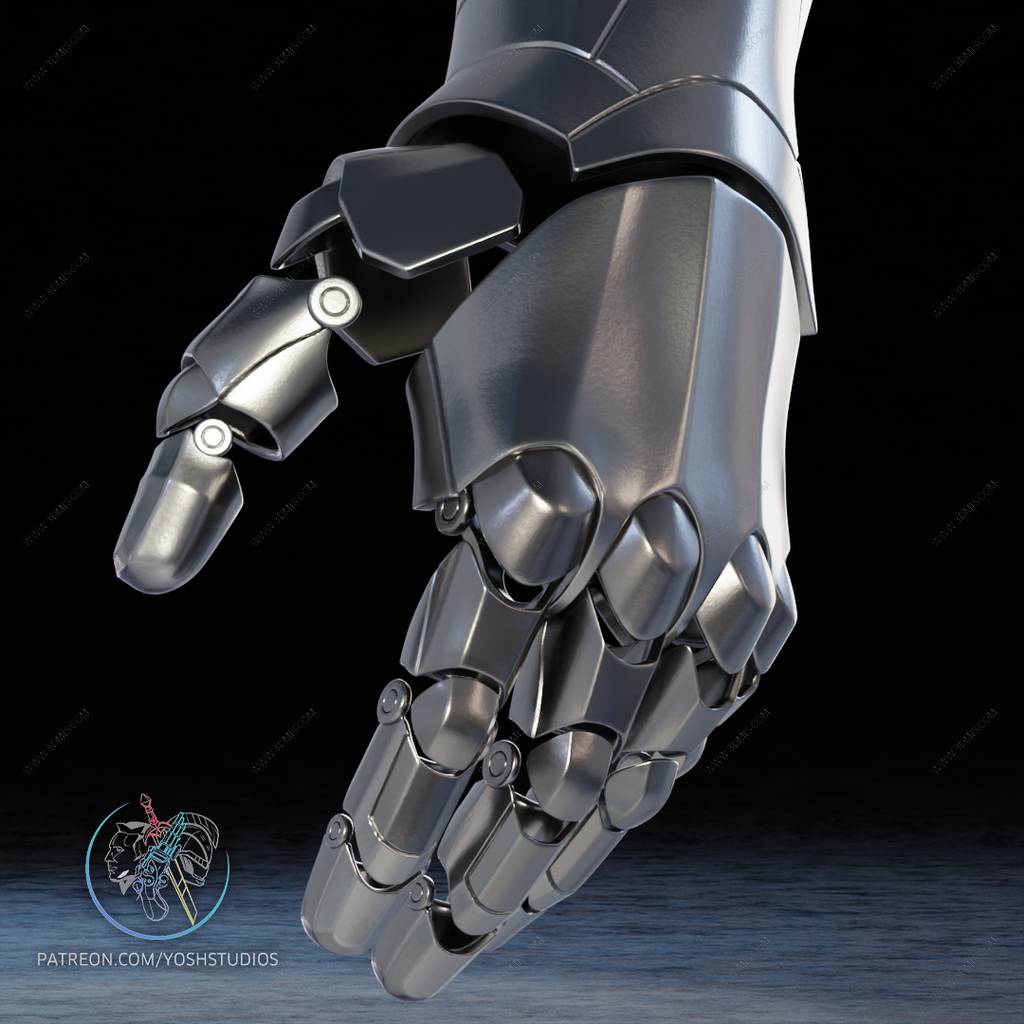 P站图纸印象馆 Yosh 漫威 冬日战士的机械臂 Yosh 漫威 冬日战士的机械臂