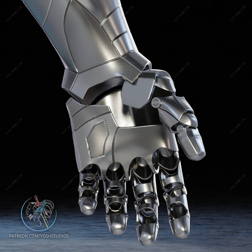 P站图纸印象馆 Yosh 漫威 冬日战士的机械臂 Yosh 漫威 冬日战士的机械臂