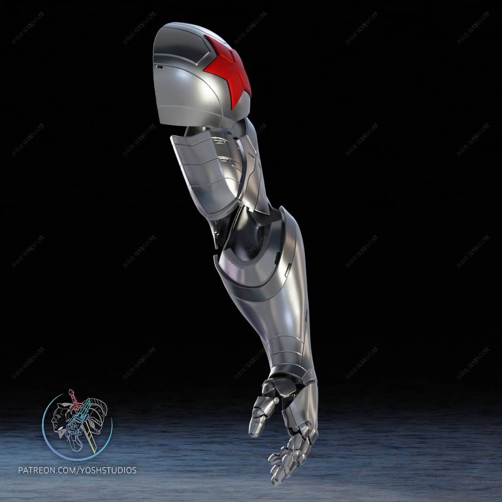 P站图纸印象馆 Yosh 漫威 冬日战士的机械臂 Yosh 漫威 冬日战士的机械臂