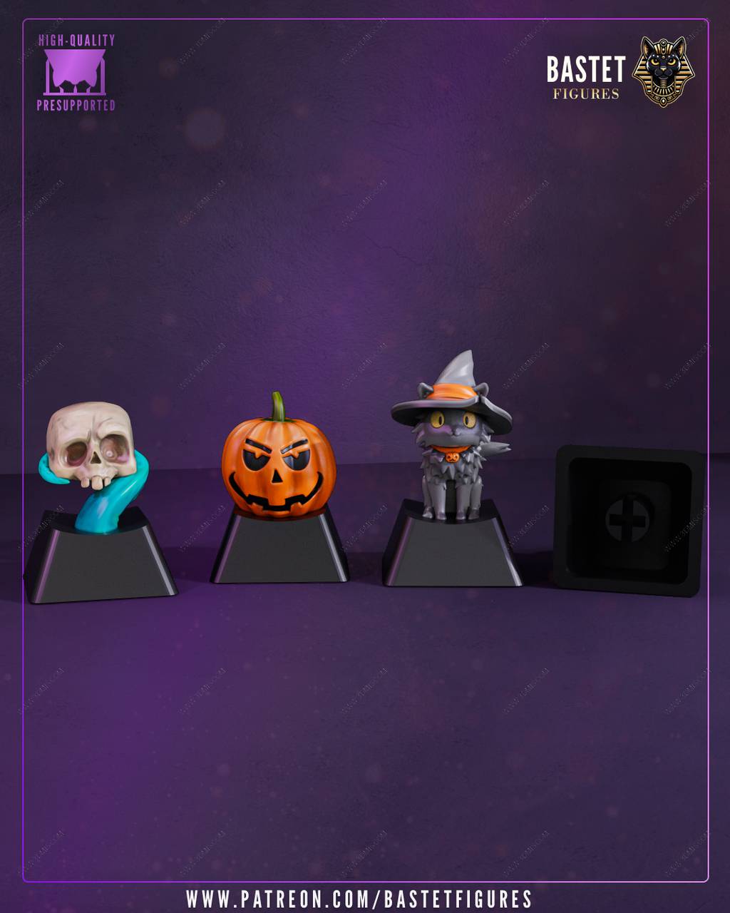 P站图纸印象馆 Bastet Figures 万圣节礼包 Bastet Figures 万圣节礼包