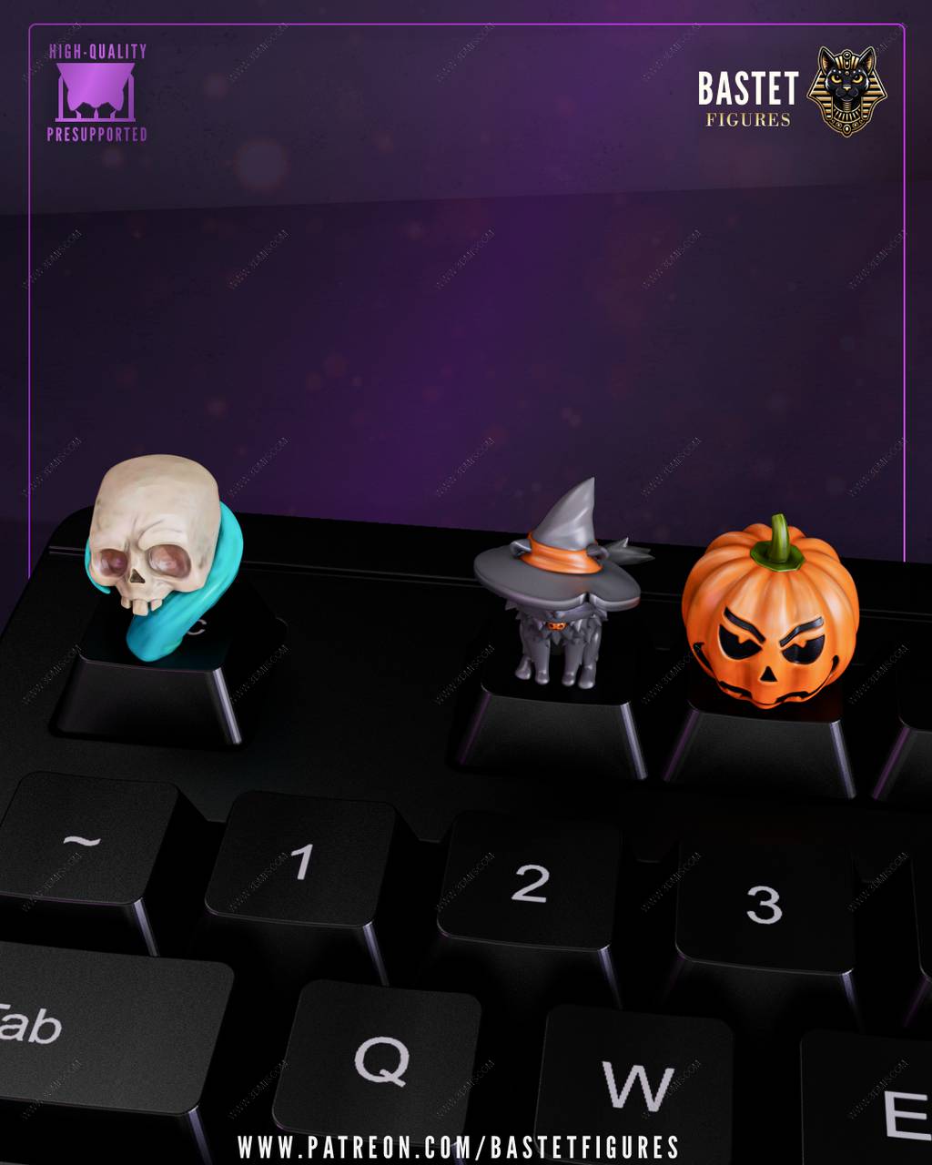 P站图纸印象馆 Bastet Figures 万圣节礼包 Bastet Figures 万圣节礼包