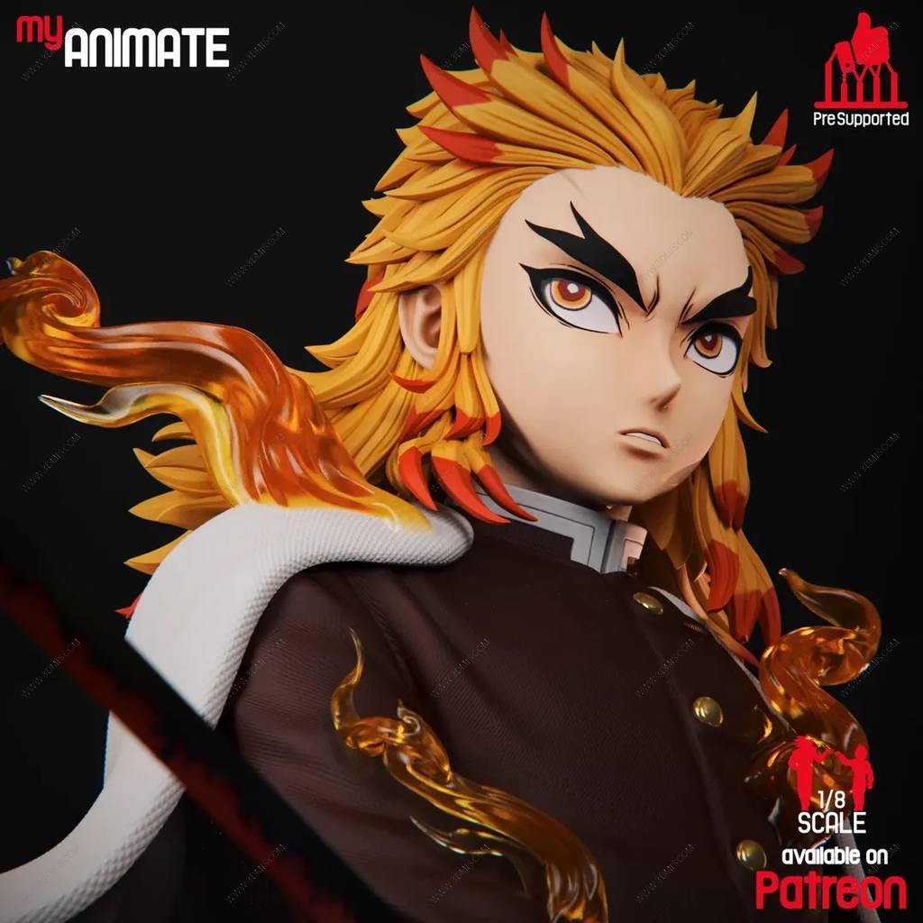 P站图纸印象馆 MyAnimate 鬼灭之刃 炼狱杏寿郎 MyAnimate 鬼灭之刃 炼狱杏寿郎
