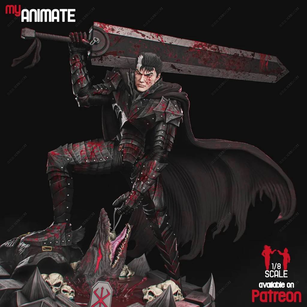 P站图纸印象馆 MyAnimate 剑风传奇 格斯 MyAnimate 剑风传奇 格斯