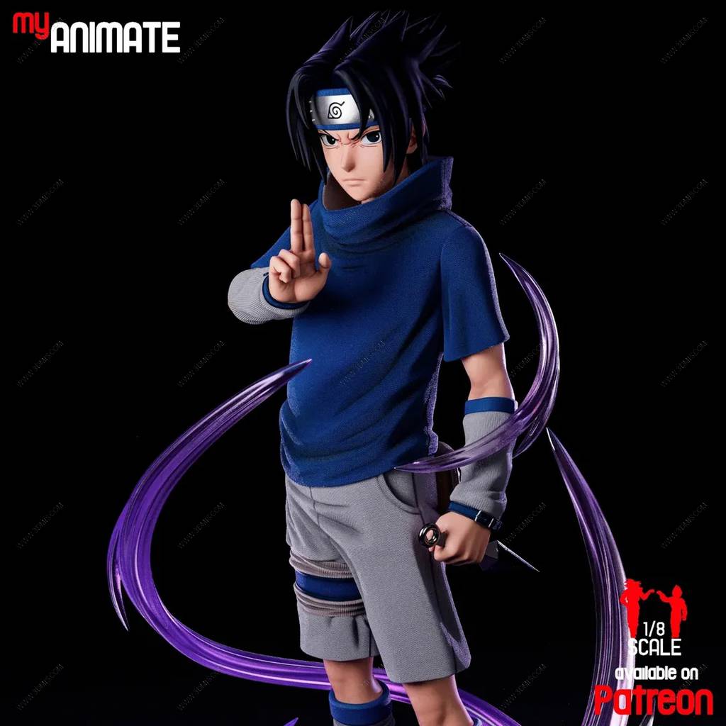 P站图纸印象馆 MyAnimate 火影忍者 宇智波佐助 MyAnimate 火影忍者 宇智波佐助