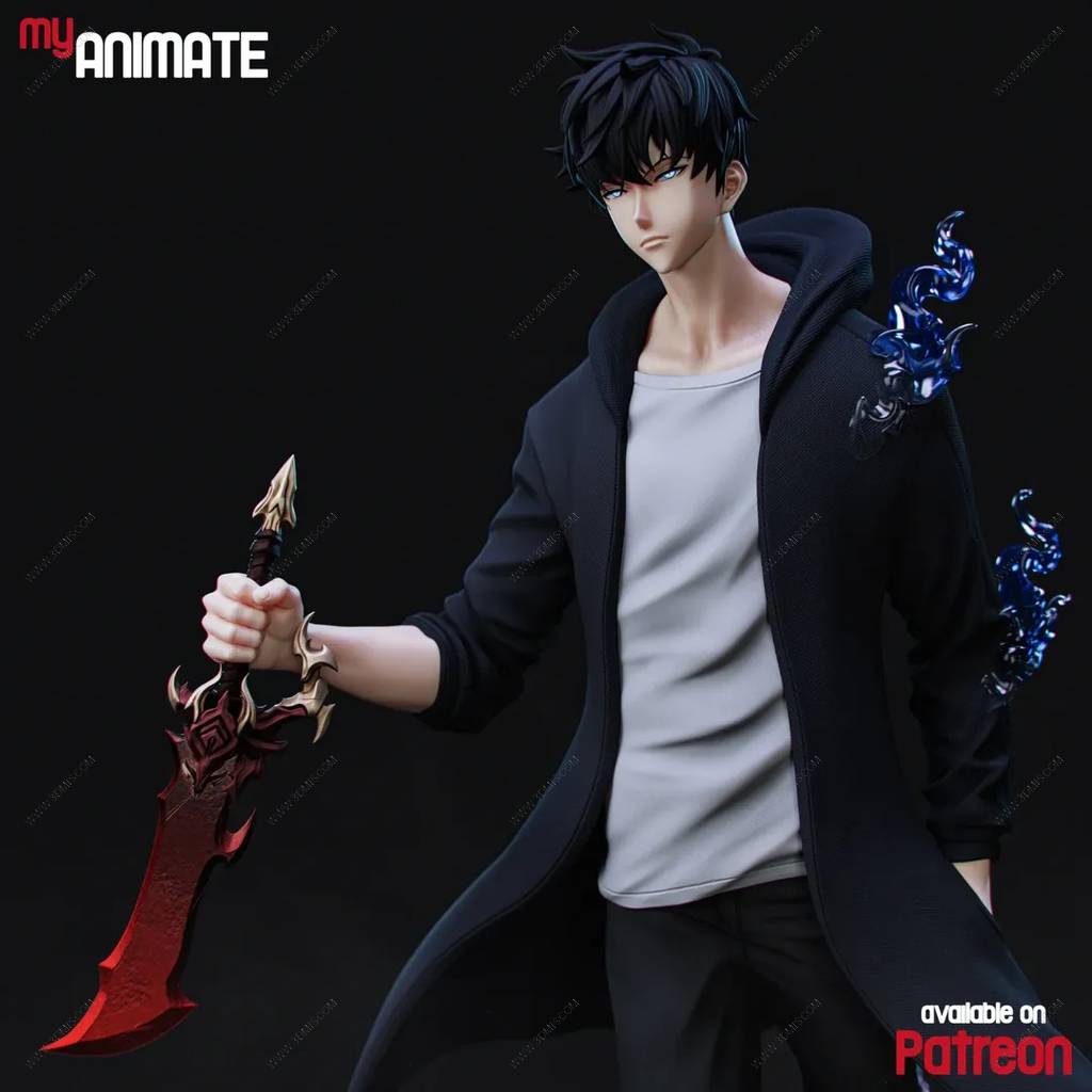 P站图纸印象馆 MyAnimate 我独自升级 程肖宇 MyAnimate 我独自升级 程肖宇
