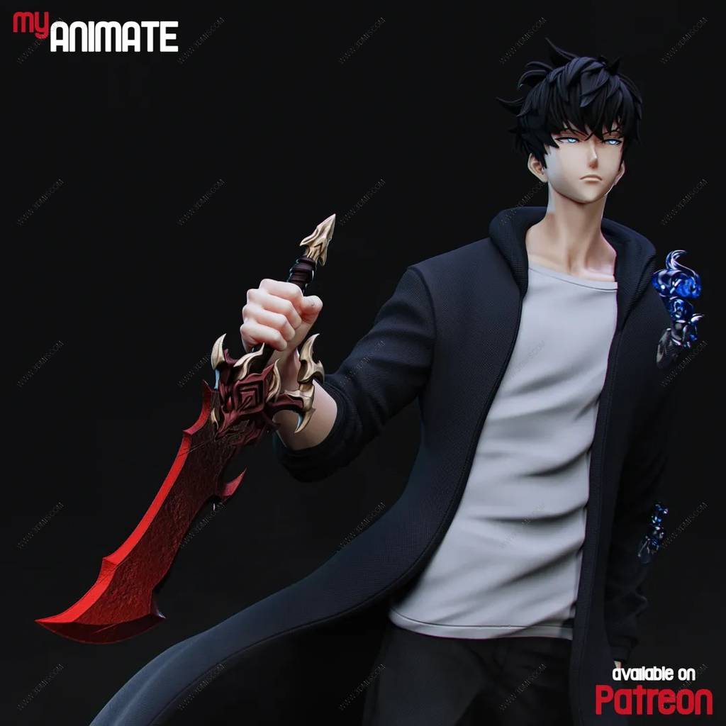 P站图纸印象馆 MyAnimate 我独自升级 程肖宇 MyAnimate 我独自升级 程肖宇