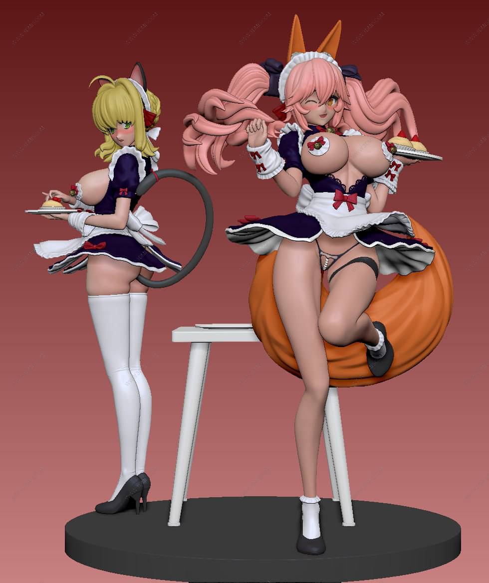 P站图纸印象馆 芙哇芙哇女仆咖啡厅 芙哇芙哇女仆咖啡厅