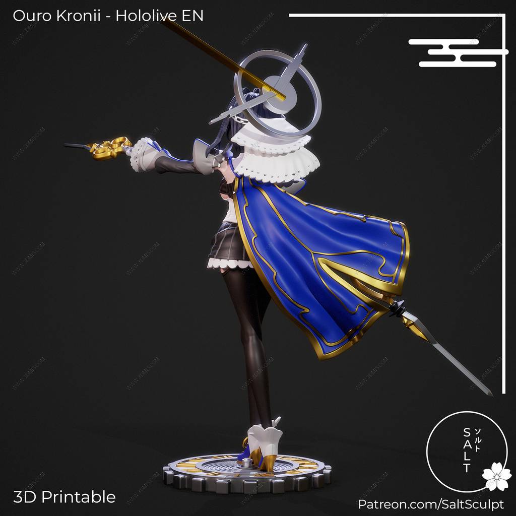 P站图纸印象馆 SaltSculpt 虚拟偶像 欧若·可萝妮 SaltSculpt 虚拟偶像 欧若·可萝妮