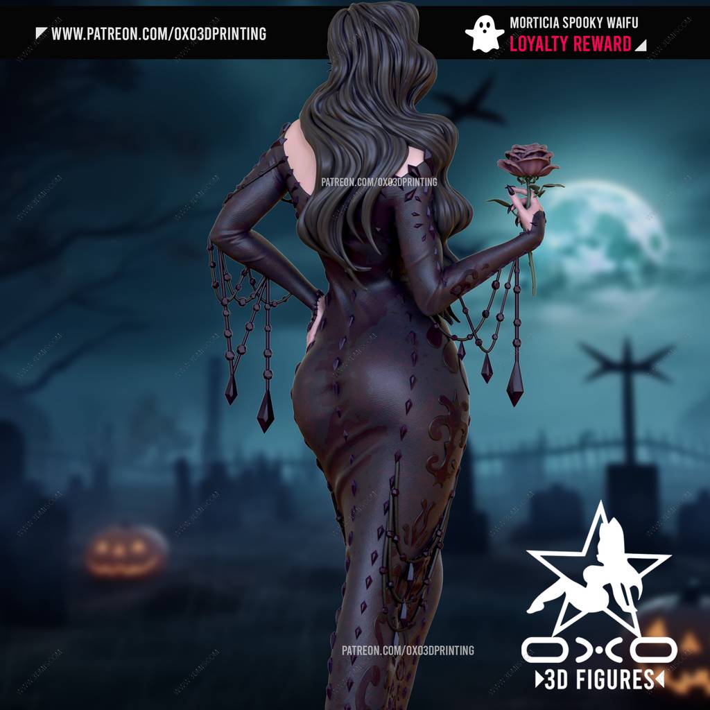 P站图纸印象馆 OXO3D 亚当斯一家 莫蒂西亚·亚当斯 OXO3D 亚当斯一家 莫蒂西亚·亚当斯