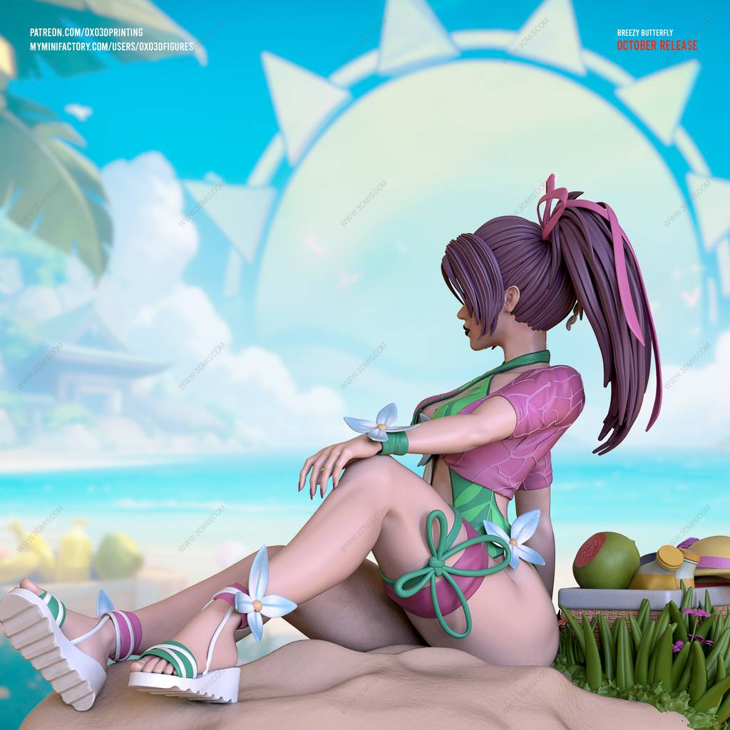 P站图纸印象馆 OXO3D 漫威 灵蝶 OXO3D 漫威 灵蝶